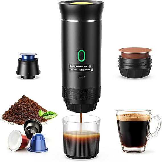 Produto Essencial Masculino: Máquina de café expresso portátil